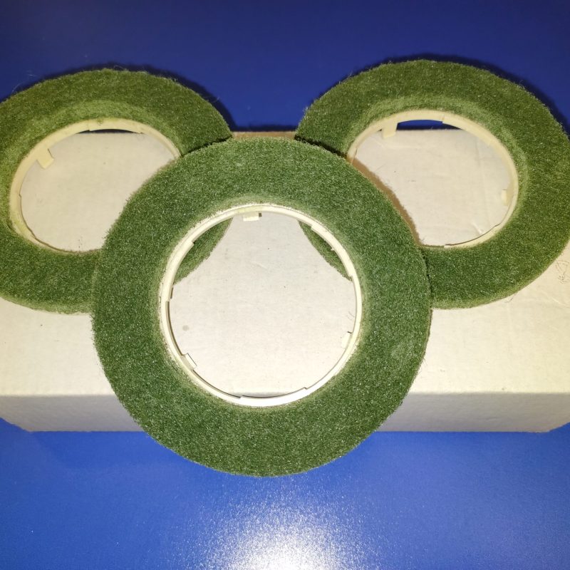 TRIS PECARI - marmo  (disco) (3+3)